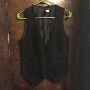 Tuxedo style vest